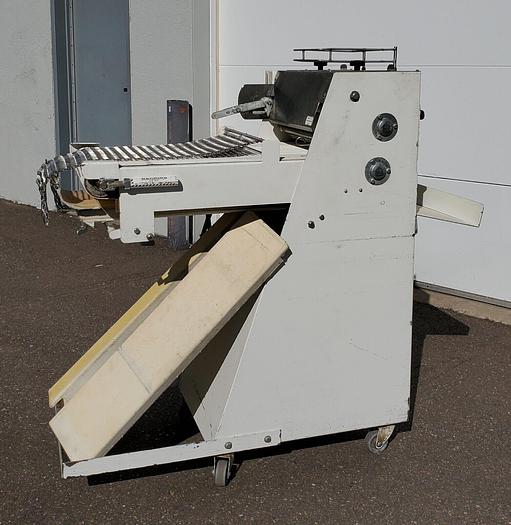 Used BLOEMHOF 860L Dough Sheeter and Roll Bread Baguette Moulder + 4 plates