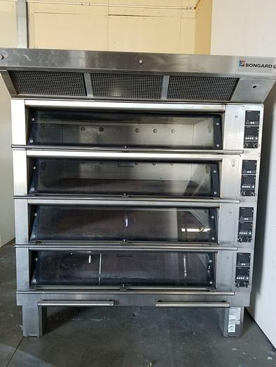 Used BONGARD M4 SOLEO 4 DECK BAKERY BREAD PIZZA PASTRY OVEN