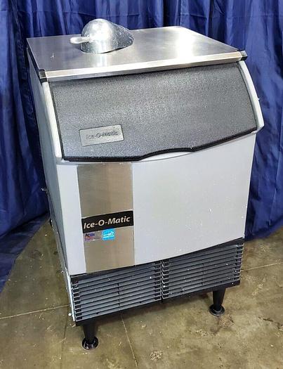 Used Ice-O-Matic ICEU220HA Half Cube Undercounter Ice Machine 238 LB