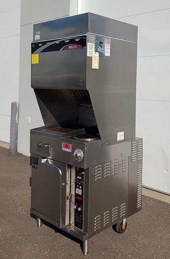 Used WELLS VSC2000 WVOC-2HFG Ventless Range w/ Oven, Griddle & Hot Plates