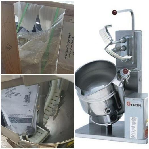 GROEN KETTLE TDB-20A Mixing Tilting Steam Kettle 20 quarts Fudge Mixer