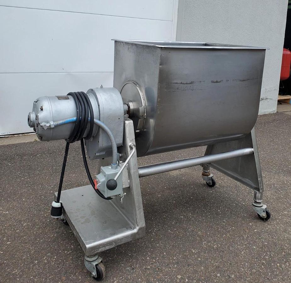 Used LELAND 200DA Food and Meat Commercial MIXER 200 LB Double Action
