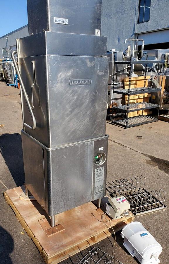 Used HOBART AM15VLT Tall Dishwasher Pan Washer