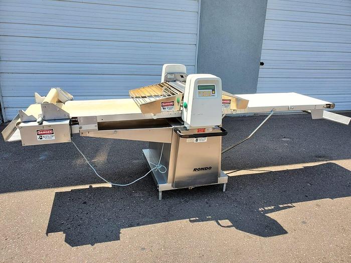Used Very Nice RONDO Compas DOUGH SHEETER ROLLER with Automatic Dough Reeler