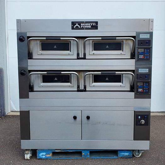 Used MORETTI FORNI Stone Hearth Double Pizza and Bakery Oven with PROOFER