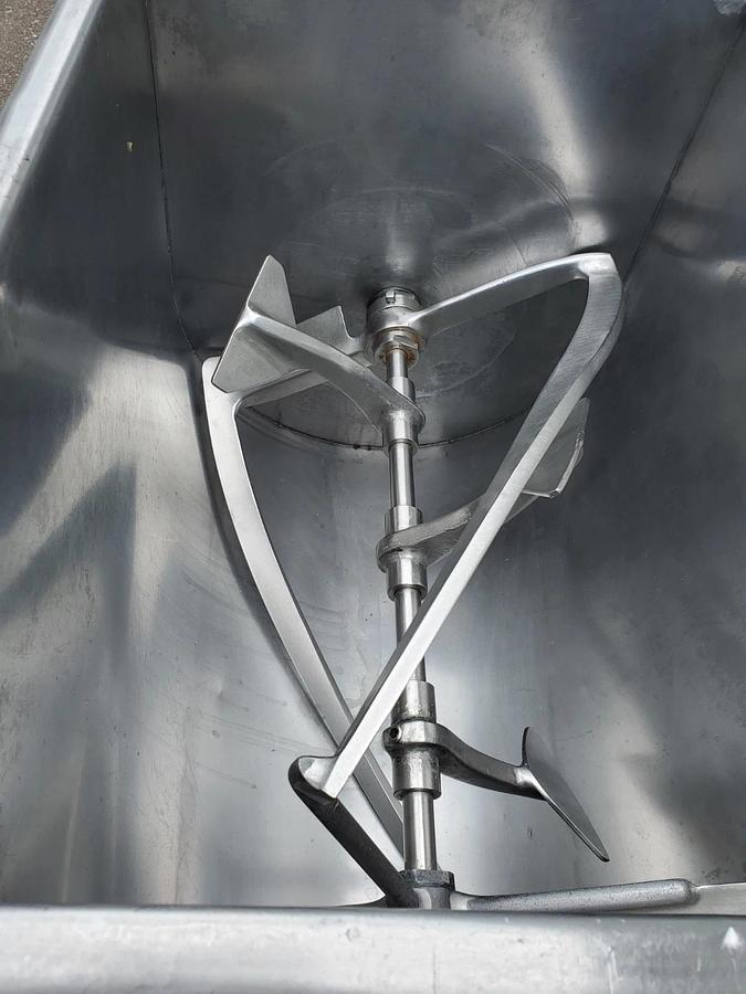 Used LELAND 200DA Food and Meat Commercial MIXER 200 LB Double Action