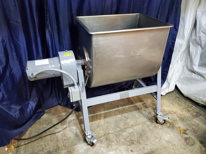 Used LELAND 200DA DOUBLE ACTION 200 LB Mixer