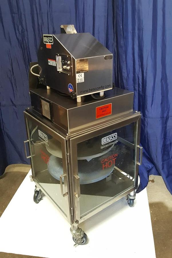 Used BE&SCO Beta 450 Electric Tortilla Press & Oven Combo besco